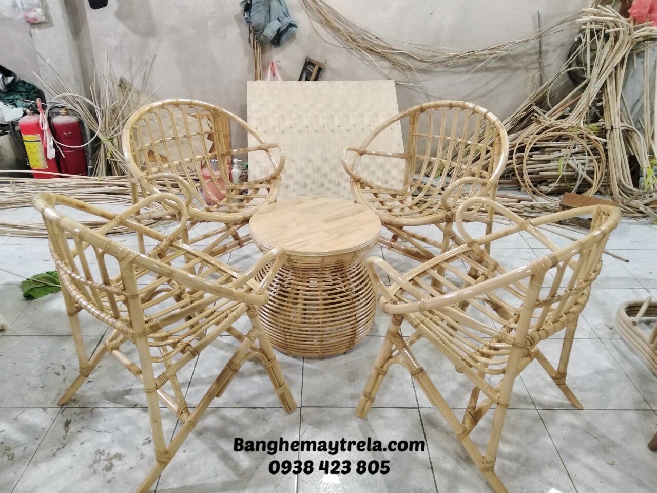 
								Ghế mây hiện đại MA252
