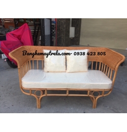 Băng ghế sofa mây tay xòe MA275