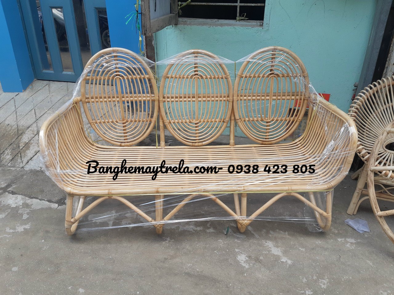 
								Sofa mây tự nhiên hiện đại MA354