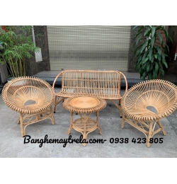 Bàn ghế mây giá rẻ MA323