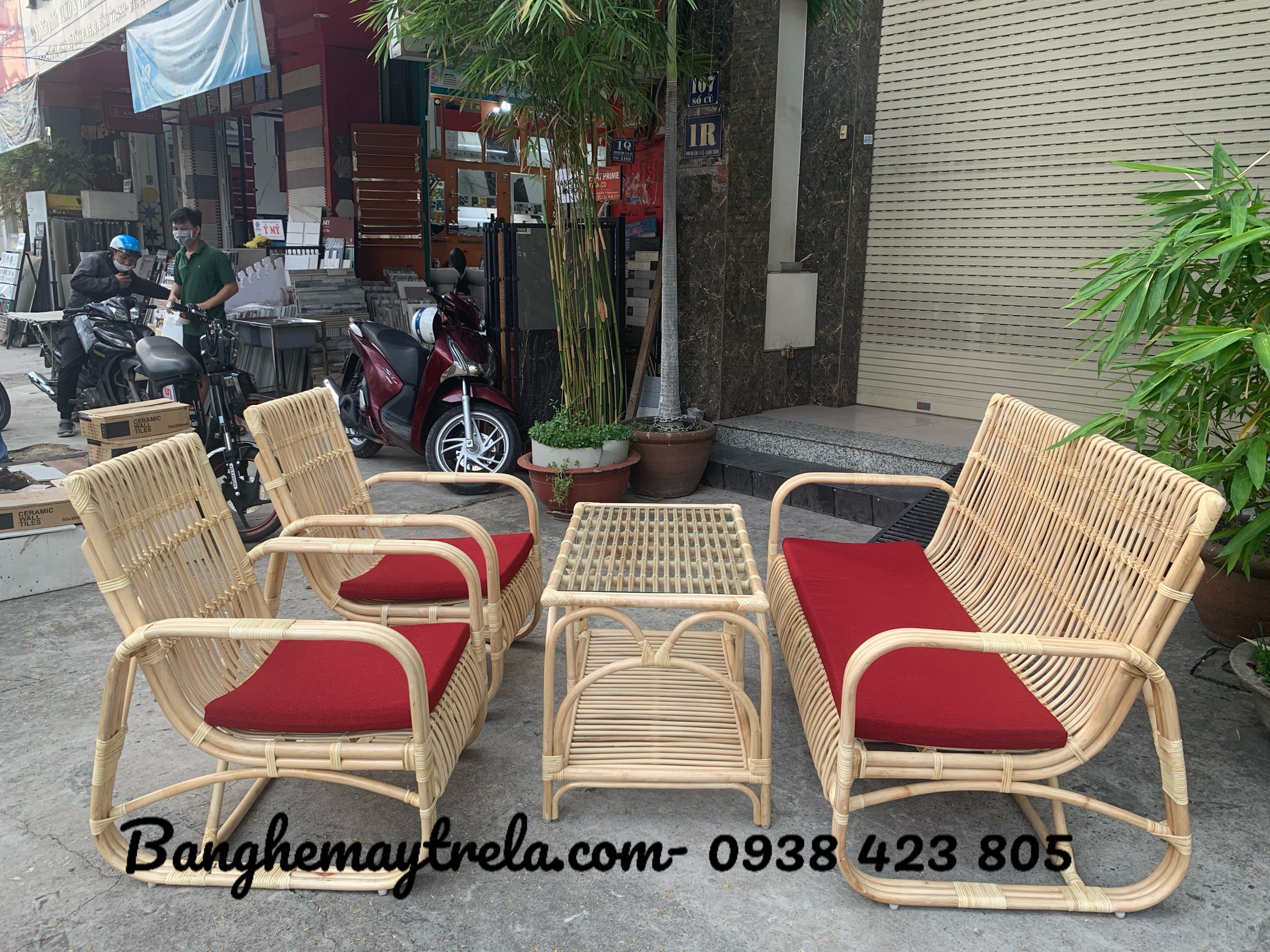 
								Bàn ghế sofa mây tự nhiên MA439
