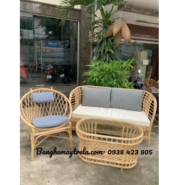 Bàn ghế mây tre đan MA478
