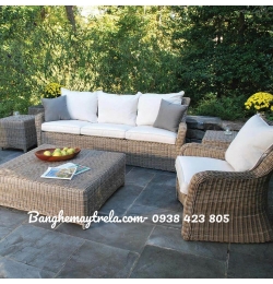 Sofa mây nhựa ngoài trời NH172