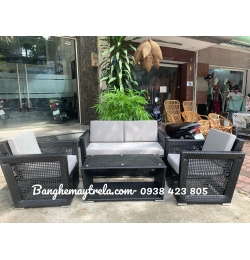 Sofa mây giả nhựa ngoài trời NH178