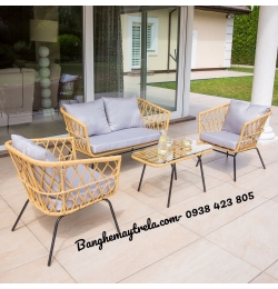 Sofa mây nhựa NH310