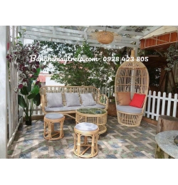 Sofa mây tre đan tự nhiên MA830