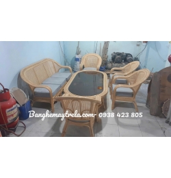 Sofa mây phòng khách hiện đại MA833