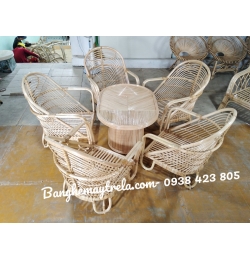 Bàn ghế mây MA308