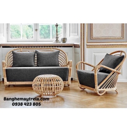 Bàn ghế sofa mây tự nhiên MA178