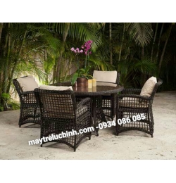Ghế nhựa giả mây 