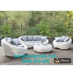 Bàn ghế nhựa giả mây NH22
