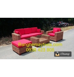 Bàn ghế nhựa giả mây NH16