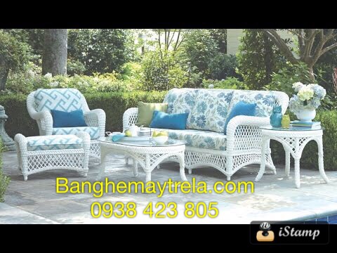 
								Bàn ghế mây tự nhiên MA16