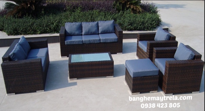 
								Bàn ghế nhựa giả mây NH80