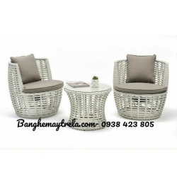 Bàn ghế sân vườn giả mây NH279