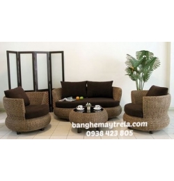 Bàn ghế sofa giả mây NH72