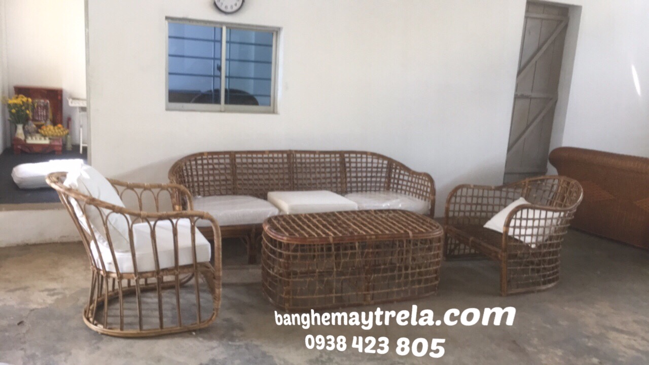 
								Bàn ghế mây tự nhiên MA114
