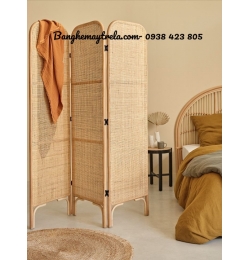 Bình phong mây lưới caro MA639