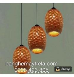 Đèn tre quả dài DN120