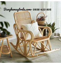 Ghế bập bênh mây thư giãn MA846