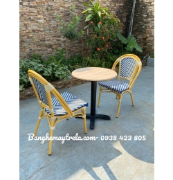 Ghế cafe khung nhôm NH359
