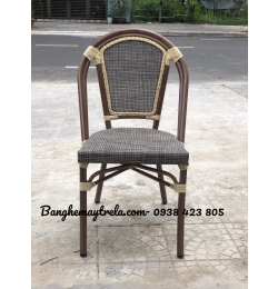 Ghế cafe khung nhôm ngoài trời NH363