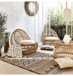 Ghế mây tự nhiên MA853