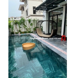 Ghế hồ bơi nhựa giả mây NH262