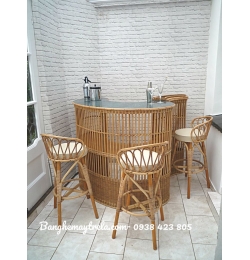 Ghế mây quầy bar MA346