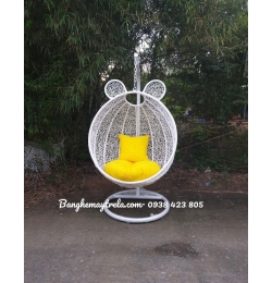 Xích đu mây nhựa treo ban công NH169