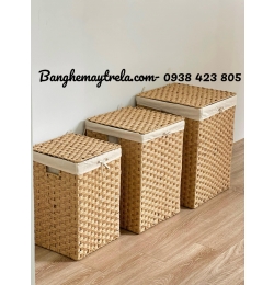 Giỏ mây đựng đồ vuông MA771