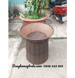 Giỏ trưng bày hoa quả mây nhựa NH398