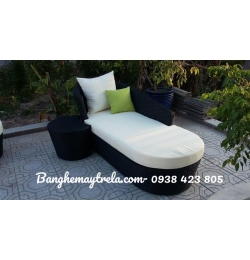 Ghế hồ bơi nhựa giả mây NH229