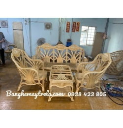 Sofa mây phòng khách MA665