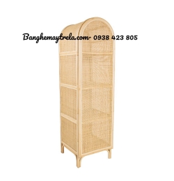 Tủ mây tre đan kết hợp lưới mây MA545