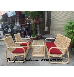Bàn ghế sofa mây tự nhiên MA439