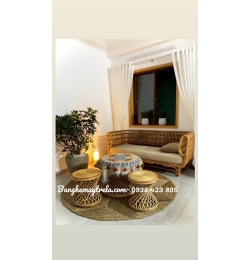 Sofa mây tự nhiên phòng khách MA588