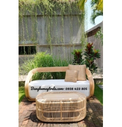 Bàn ghế mây tre MA609