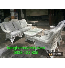 Bàn ghế mây tự nhiên MA59