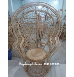 Ghế mây con công chụp hình decor  MA618