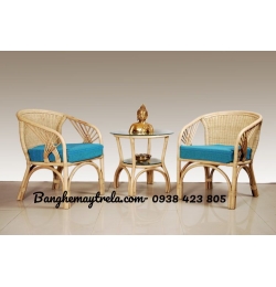 Bàn ghế mây tre MA654