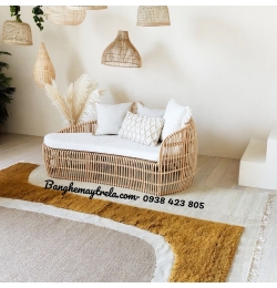 Băng ghế sofa mây tự nhiên MA597
