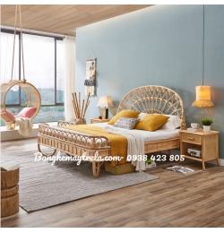 Giường ngủ bằng mây MA512