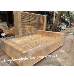 Giường ngủ mây tre MA367