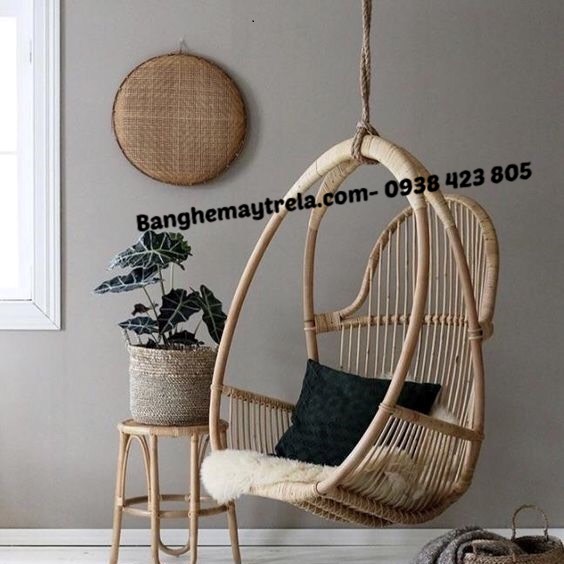 
								Xích đu mây tự nhiên MA241