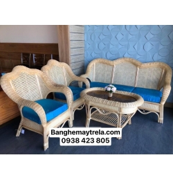 Salon mây lưới mắt cáo MA666