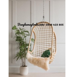 Ghế xích đu mây tự nhiên MA266